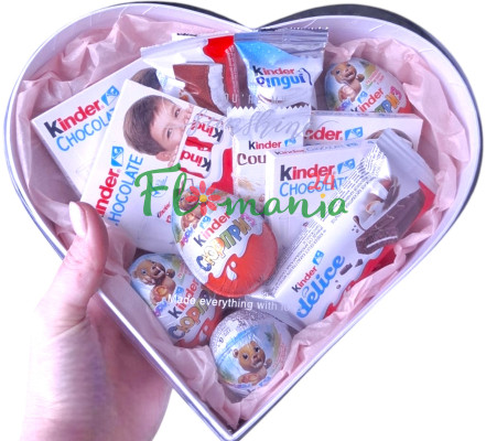 Сладкий подарочный набор Kinder Heart